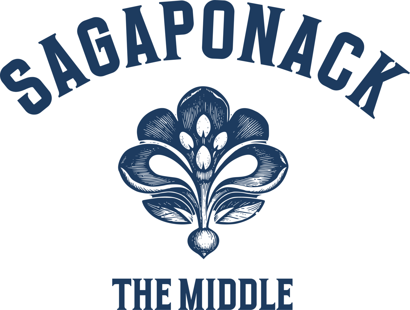 Sagaponack The Middle flower emblem